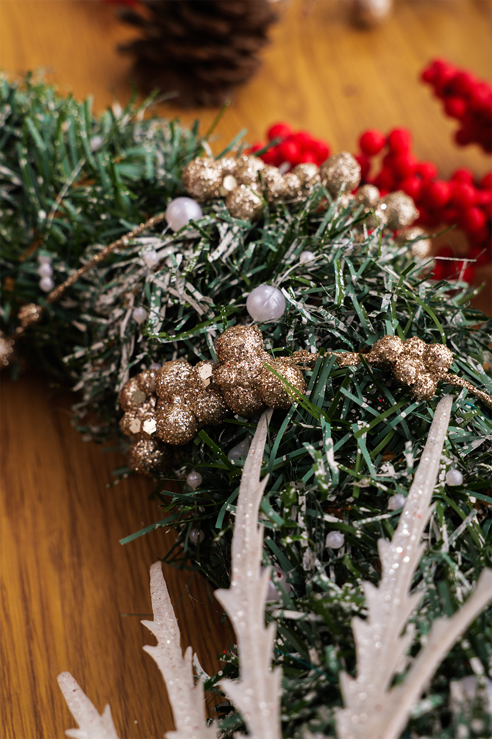 Kalėdinis vainikas "Coralie"