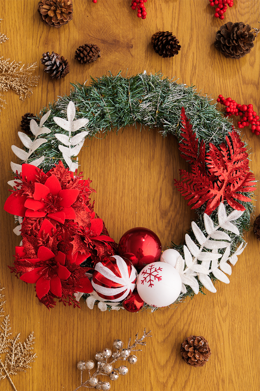 Kalėdinis vainikas "Ruby"