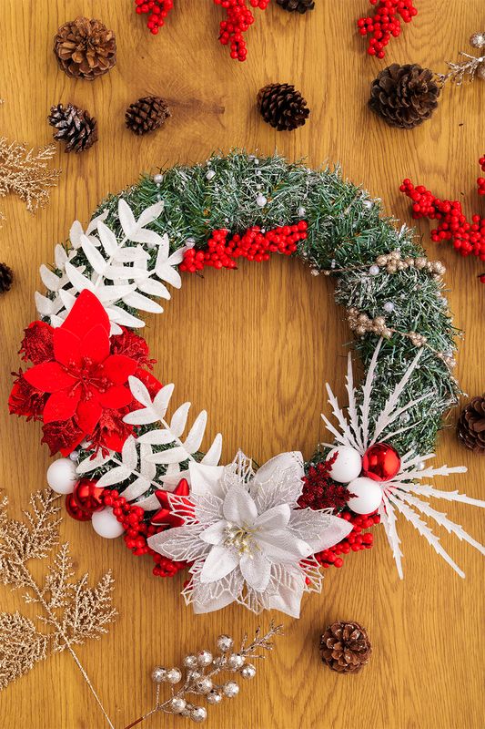 Kalėdinis vainikas "Coralie"