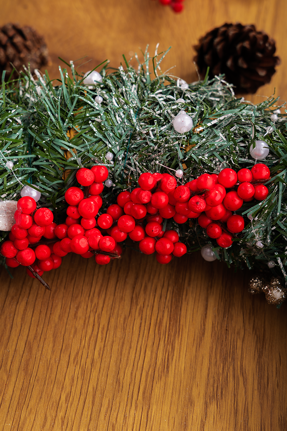 Kalėdinis vainikas "Coralie"
