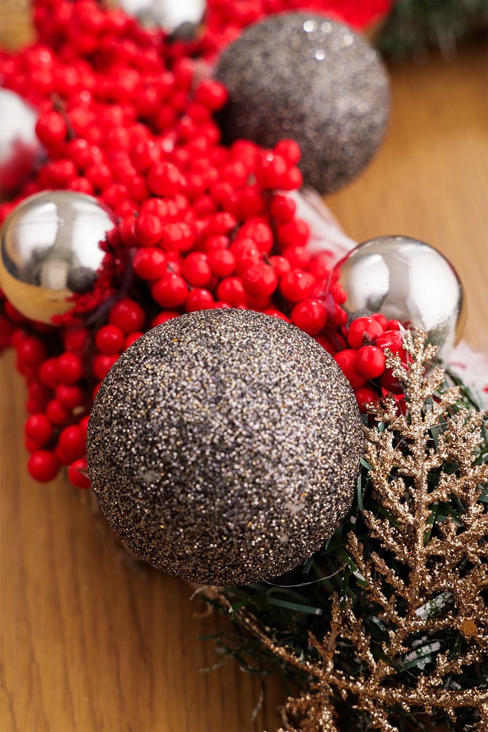 Kalėdinis vainikas "Amore"