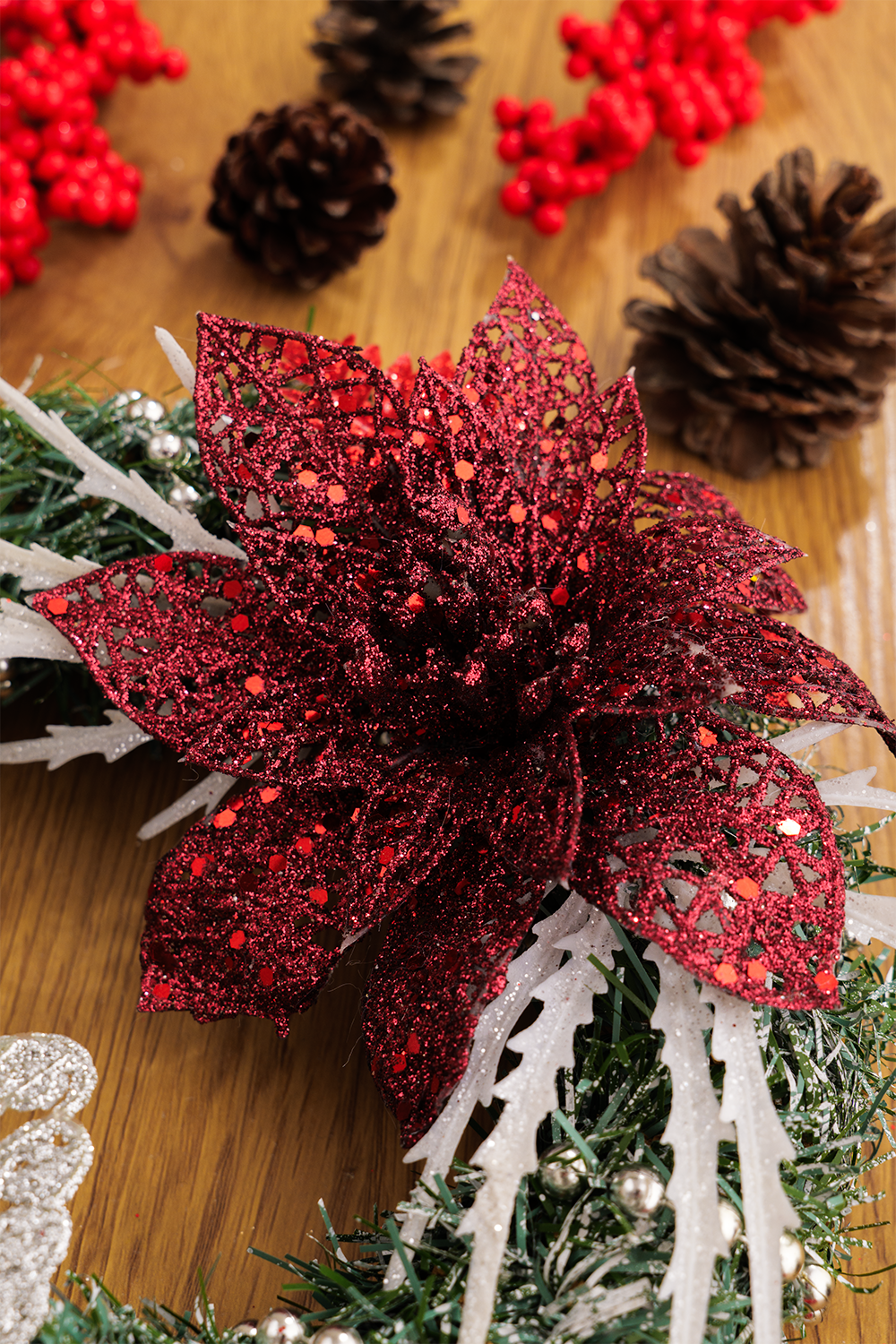 Kalėdinis vainikas "Fiore"