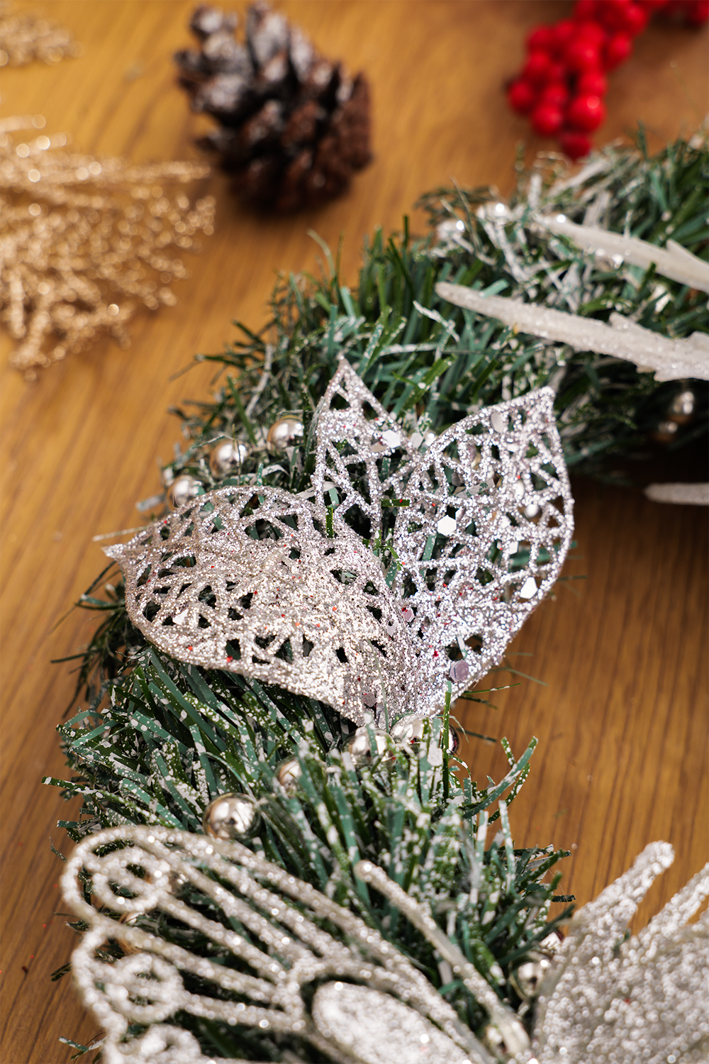 Kalėdinis vainikas "Fiore"