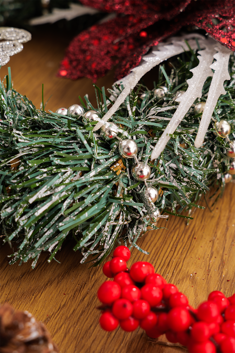 Kalėdinis vainikas "Fiore"