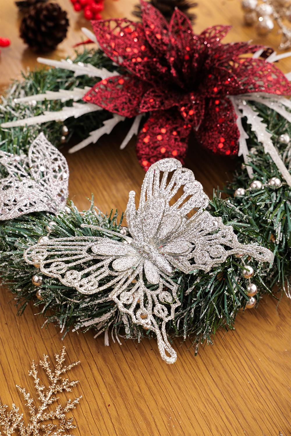 Kalėdinis vainikas "Fiore"